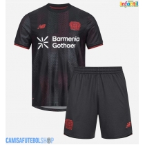 Camisa de time de futebol Bayer Leverkusen Exequiel Palacios #25 Replicas 1º Equipamento Infantil 2025-26 Manga Curta (+ Calças curtas)